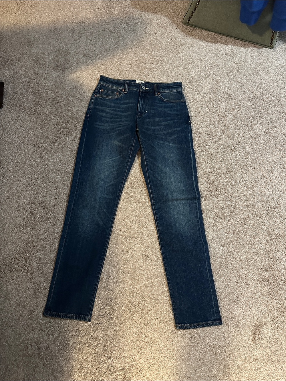 Flint and tinder stretch Selvedge jeans, 28x32, medium wash
